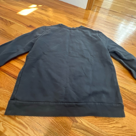 A.P.C. Sweater Womens XL Blue Crewneck Long Sleeve Cotton Pullover Sweatshirt - Picture 10 of 14